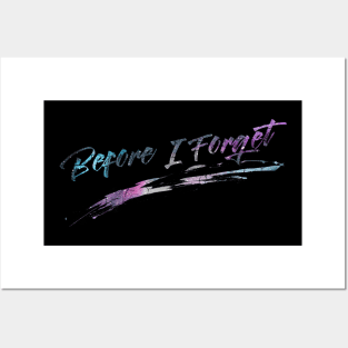 Galaxy Stars - Before I Forget Posters and Art